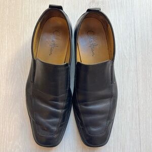 Classic Cole Haan Men's Leather Loafers, Size 9 - Well-Maintained